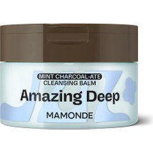 Mamonde Amazing Deep Mint Charcoal-Ate Cleansing Balm Siyah Nokta ve Gözenek Arındırıcı Nane Kil & Kömürlü Temizleyici Balm 90 ml