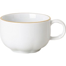 Rosenthal Sonetto Oro Beyaz Porselen Türk Kahvesi Fincanı