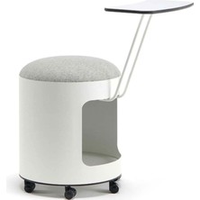 Nurus R2 Yazı Tablalı Metal Sandıklı Gri Puf