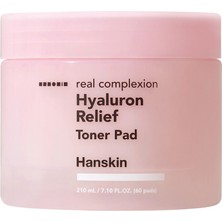 Hanskin Hyaluron Relief Nemlendirici Yatıştırıcı Tonik Ped 60 x 210 ml
