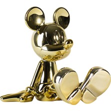 Leblon Delienne Sitting Mickey Par Marcel Wanders Gold Heykel
