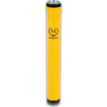 Myon Paris Higrometreli Metal Sarı Puro Kılıfı