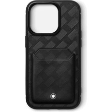 Montblanc Siyah iPhone 15 Promax Telefon Kılıfı