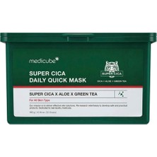 Medicube Super Cica Daily Quick Mask Besleyici & Stres Karşıtı 30'lu Günlük Cica Yüz Maskesi 350 gr