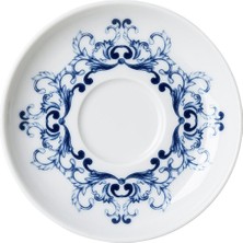 Rosenthal True Blue Mavi Porselen Türk Kahvesi Fincan Tabağı