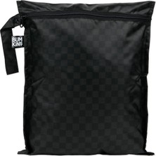 Bumkins Rich Black Unisex Bebek Islak Kirli Çantası