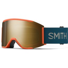 Smith Squad Mag Rust Chromapop Sun Black Gold Unisex Kayak Gözlüğü + Bonus Lens