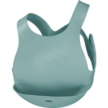 OiOi Silikon Aqua Green Mama Önlüğü
