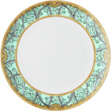 Versace Scala Palazzo Yeşil Porselen Yemek Tabağı 28 cm