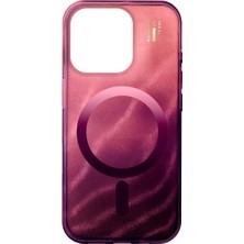 iDeal of Sweden Iphone 16 Pro Max Glitter Glow Cherry Lacquer Magsafe Uyumlu Telefon Kılıfı