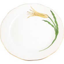 Herend Lale Desenli Renkli Porselen Yemek Tabağı 28.8 cm