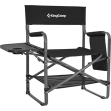 KingCamp Ash Compact Black Katlanır Kamp Sandalyesi