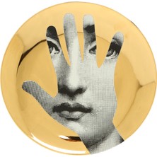 Fornasetti Tema A Variazioni No 15 Porselen Dekoratif Tabak