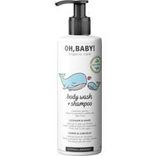 Oh Baby Care Organik Bebek Saç ve Vücut Şampuanı 250 ml
