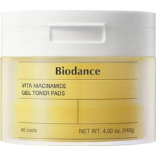 Biodance Vita Niacinamide Gel Toner Pads Nemlendirici 60'lı Tonik Pedi