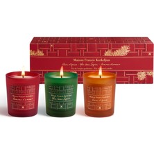Maison Francis Kurkdjian Trio Of Scented Candles 3X75 gr