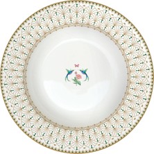 Easy Life Paradise Sauvage Desenli Porselen Yemek Tabağı 21 cm