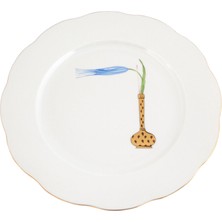 Herend Lale Desenli Porselen Yemek Tabağı 28.8 cm