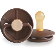 Frigg Little Viking Bjorn Cocoa Kahverengi Kauçuk Emzik