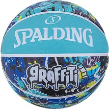 Spalding 84373Z 2021 Blue Graffiti Basketbol Topu