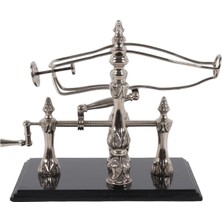 Bakara Collection Mermer Tabanlı Nikel Şişe Standı 40X22 cm