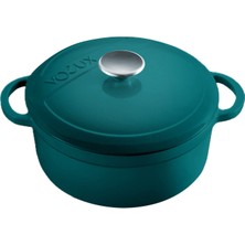 Voeux Kitchenware Profond Turkuaz Derin Döküm Tencere 28 cm