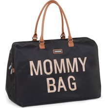 Childhome Siyah Gold Mommy Bag Anne Bebek Bakım Çantası