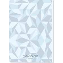 Caran D'Ache Alpine Frost Açık Mavi A5 Çizgili Not Defteri