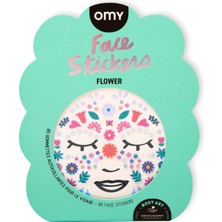 OMY Flower Face Stickers Kız Çocuk Yüz Stickerı