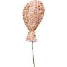 Zoa Collection Rattan Büyük Boy Balon Duvar Dekoru