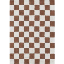 Lorena Canals Kitchen Tiles Toffee Pamuklu Halı 120X160 cm
