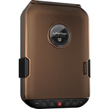 Vaultek Lifepod Humidoru Antik Brass Seyahat Puro Kutusu