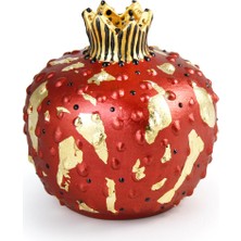 Coho Objet Coho Box Brilliant Wine Red Aşk Narı Sanatsal Dekoratif Obje