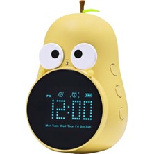 Mary's Pear Armut Figürlü Sarı Çalar Saat