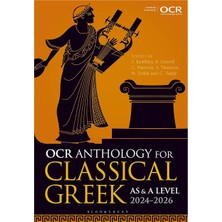 Bloomsbury Publishing Ocr Anthology For Classical Greek As And A Level: 2024-2026 Yabancı Dil Kitabı