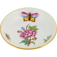 Herend Victoria Papillons Et Fleurs Desenli Porselen Tabak 7 cm