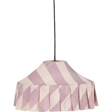 Nobodinoz Nicole Lilac Diagonal Stripe Aydınlatma Şapkası