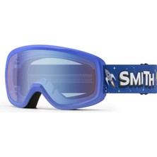 Smith Snowday Goggle Supernova Rockets Blue Sensor Mirror Mirror Unisex Çocuk Kayak Gözlüğü