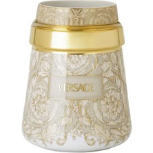Versace Barocco Bej Porselen Vazo 17 cm