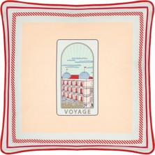 Gorgo Iruka Splendid Palas Renkli Sarı Kırlent 45 x 45 cm