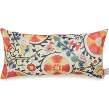 La Casa Antica Krem 50X25 cm Keten Dekoratif Yastık