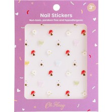 Oh Flossy Magic Garden Kız Çocuk Tırnak Sticker Seti
