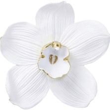 Kare Design Orchid White Duvar Süsü 54CM