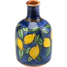 Feeling Good Inside Amalfi Coast Handmade Seramik Dark Blue Mini Vazo