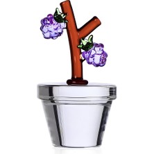 Ichendorf Milano Fruits & Flowers No:5 Böğürtlen Figürlü Cam Dekoratif Obje 10 cm