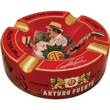 Arturo Fuente Journey El Yapımı Kırmızı Seramik Puro Küllüğü