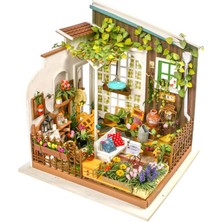 Robotime Rolife Miller's Garden Kendin Yap Minyatür Maket