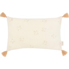 Nobodinoz Wabi Sabi Brown Hoshi Birds Püsküllü Bebek Çocuk Yastığı
