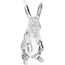 Gordon Gu Standing Rabbit Animal Kristal Heykel