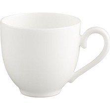 Villeroy & Boch White Pearl Beyaz Porselen Türk Kahvesi Fincanı